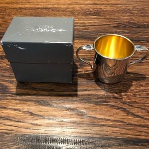 Sterling silver baby cup